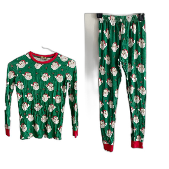 Classic Whimsy Christmas Pajama Set 10 Unisex Bamboo Long Sleeve Pants Holiday - Picture 1 of 14